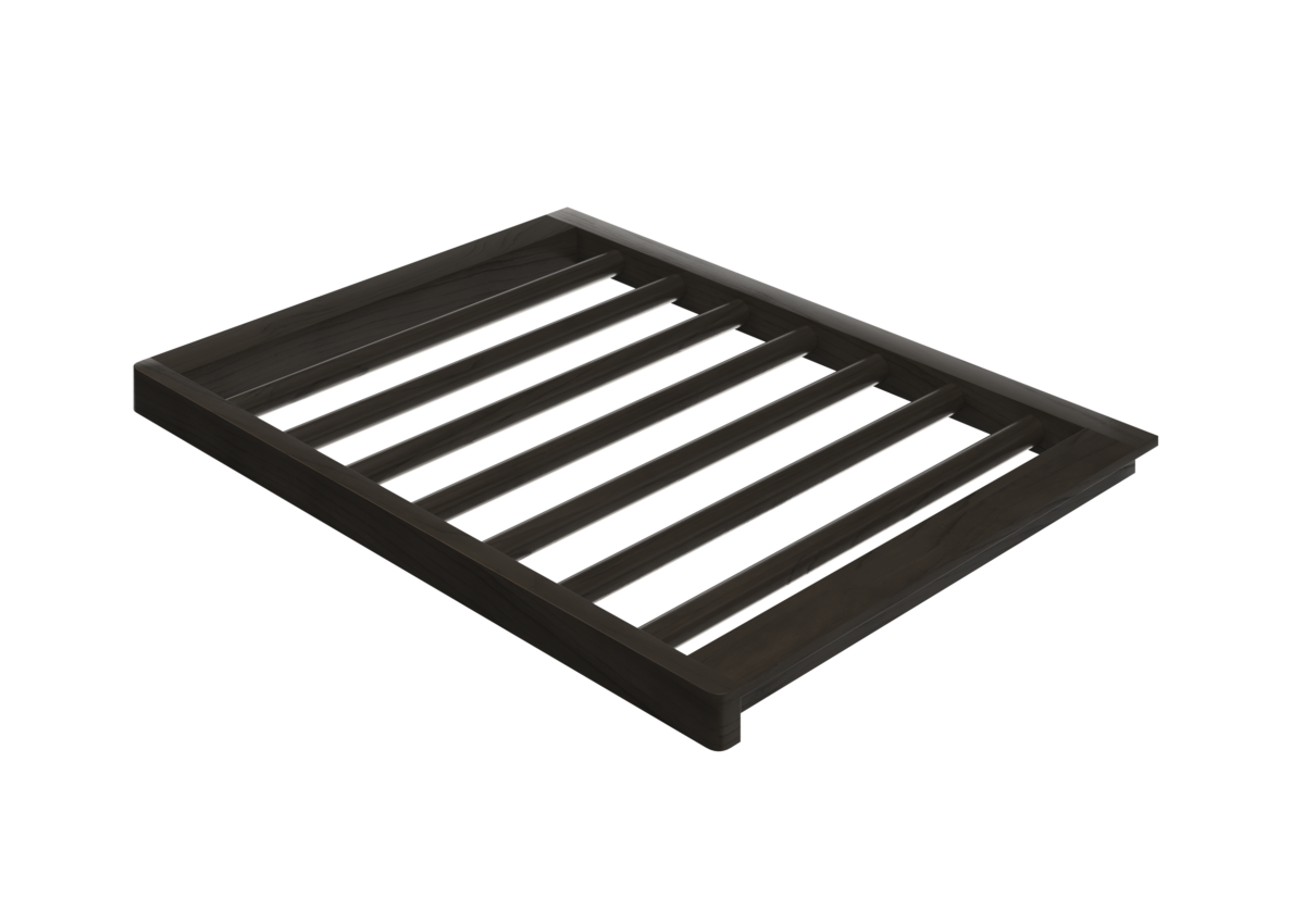 Брючница выдвижная декор 600х440х32 черная